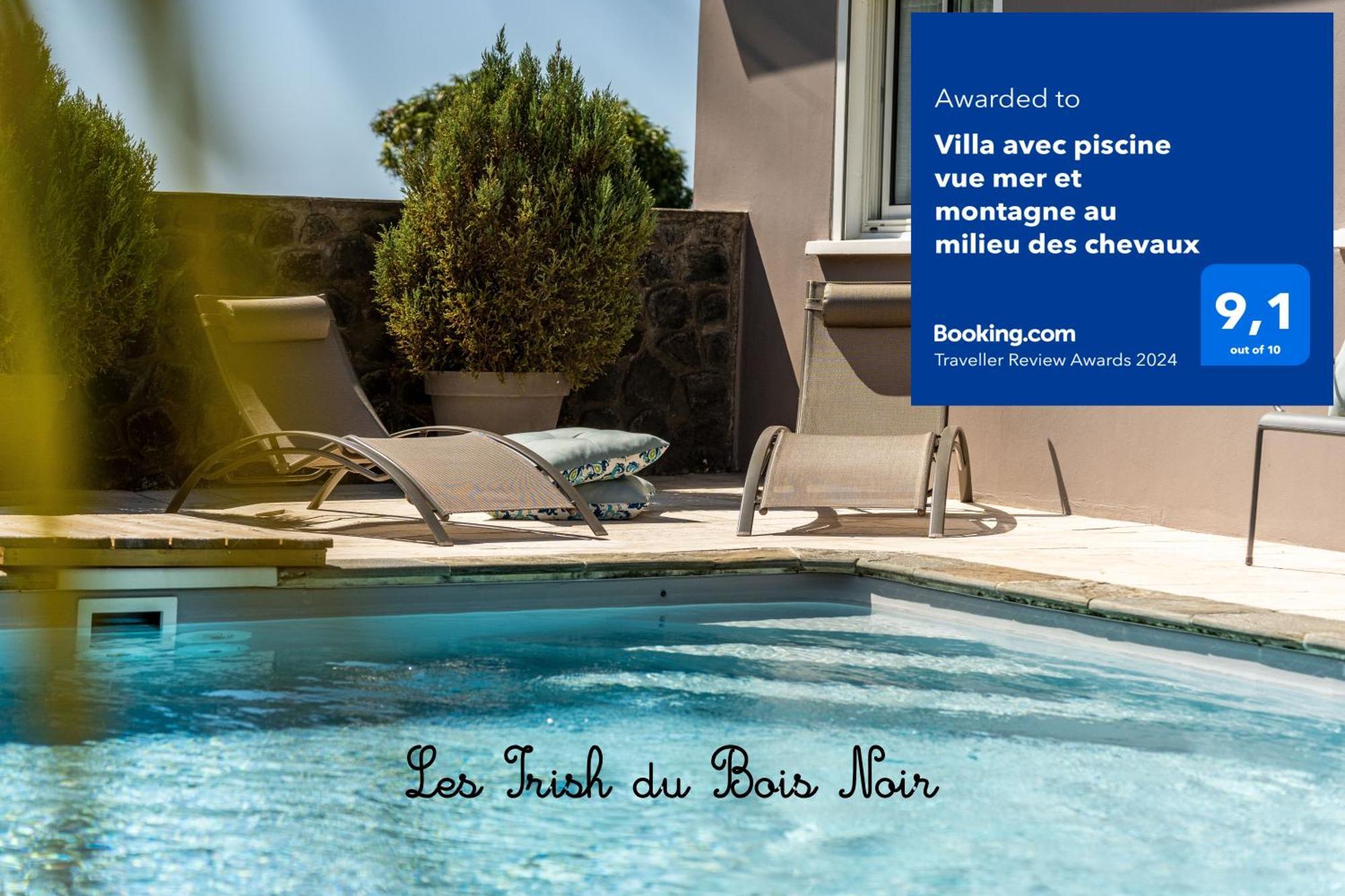 Villa Avec Piscine Vue Mer Et Montagne, En Pleine Nature Saint-Joseph Luaran gambar