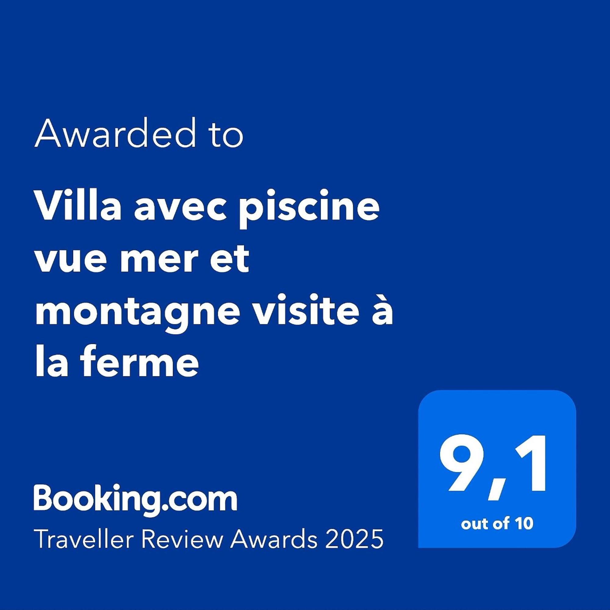 Villa Avec Piscine Vue Mer Et Montagne, En Pleine Nature Saint-Joseph Luaran gambar
